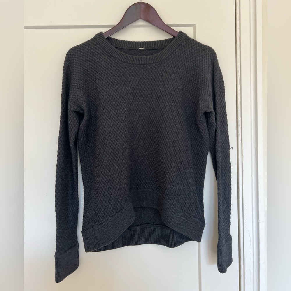 LuluLemon knit wool sweater